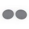 Castello Usa Diatomite Stone Round Coaster - Gray, 4PK CB-DCC-G - alternate 1